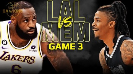 Los Angeles Lakers vs Memphis Grizzlies Game 3 Full Highlights | 2023 WCR1 | FreeDawkins