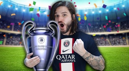 FUI CAMPEÃO DA CHAMPIONS LEAGUE EM APENAS UM VÍDEO!