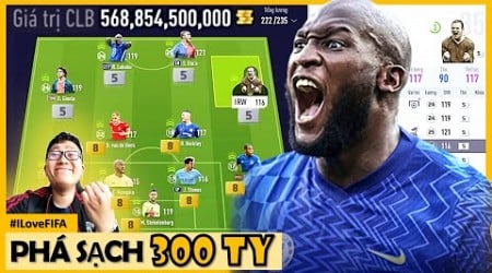 Phá Sạch 300 Tỷ I Love Xây Dựng Siêu Đội Hình EVERTON Cực Mạnh FO4: LUKAKU, ROONEY, ETO&#39;O &amp; GINOLA