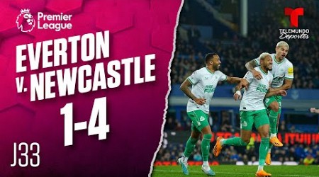 Highlights &amp; Goals | Everton v. Newcastle 1-4 | Premier League | Telemundo Deportes