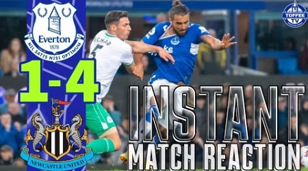 Everton 1-4 Newcastle United | Gwladys Street Reaction