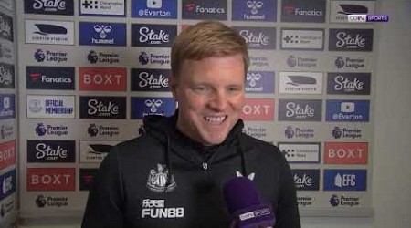 Eddie Howe POST MATCH INTERVIEW | Everton 1 Newcastle United 4 | Newcastle News Today | Nufc