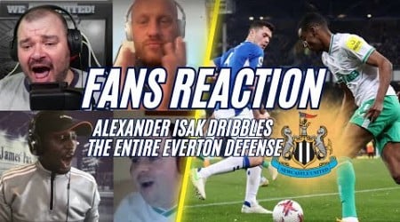 ALEXANDER ISAK&#39;S UNBELIEVABLE SKILLS: NEWCASTLE FANS REACTION