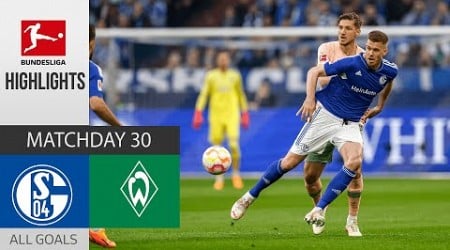 Highlights | Schalke 04 – Werder Bremen | Matchday 30 Bundesliga 2022/2023