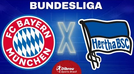 BAYERN DE MUNIQUE X HERTHA BERLIN AO VIVO | BUNDESLIGA - RODADA 30 | NARRAÇÃO