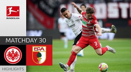 Eintracht Frankfurt - FC Augsburg 1-1 | Highlights | Matchday 30 – Bundesliga 2022/23