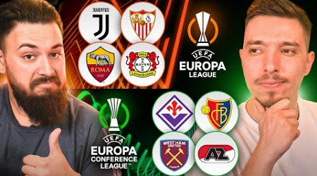 PREDICTIA NOASTRA PENTRU SEMIFINALELE EUROPA LEAGUE SI CONFERENCE LEAGUE 2023 !!!