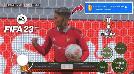 FIFA 16 MOD FIFA 23 Android With PS5 Graphics, Europa League Theme, Update Transfer And Teams 2023