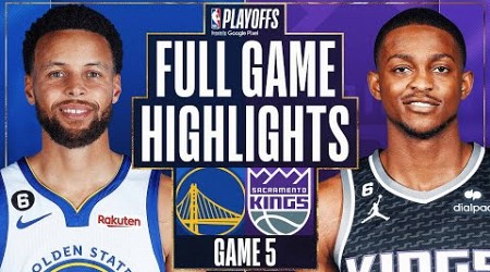 #6 WARRIORS at #3 KINGS | FULL GAME 5 HIGHLIGHTS | April 26, 2023