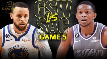 Golden State Warriors vs Sacramento Kings Game 5 Full Highlights | 2023 WCR1 | FreeDawkins