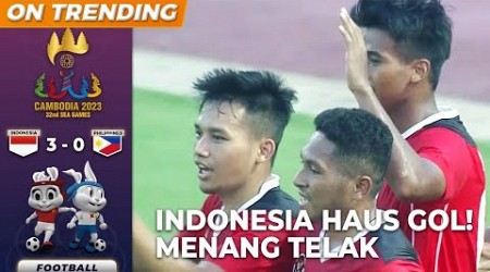 HIGHLIGHT! Hujan Goll Indonesia ( 3 ) Vs Philippines ( 0 ) | SEA GAMES 32 CAMBODIA