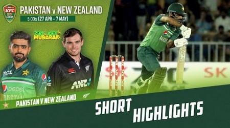 Short Highlights | Pakistan vs New Zealand | 1st ODI 2023 | PCB | M2B2T