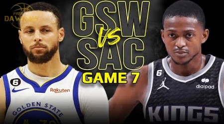 Golden State Warriors vs Sacramento Kings Game 7 Full Highlights | 2023 WCR1 | FreeDawkins