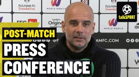 MAN CITY OVERTAKE ARSENAL! Pep Guardiola Post-Match Press Conference | Fulham 1-2 Manchester City