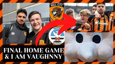 Last Home Game &amp; I Am VAUGHNNY! Hull City VS Swansea City Vlog