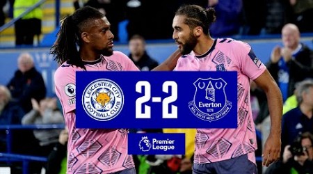 PREMIER LEAGUE: LEICESTER CITY 2-2 EVERTON