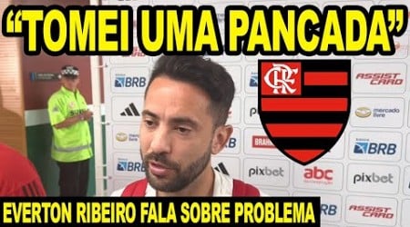 EVERTON RIBEIRO FALA SOBRE PROBLEMA E LESÃO DE THIAGO MAIA! COMENTA CHANCES PERDIDAS DO MENGÃO E+