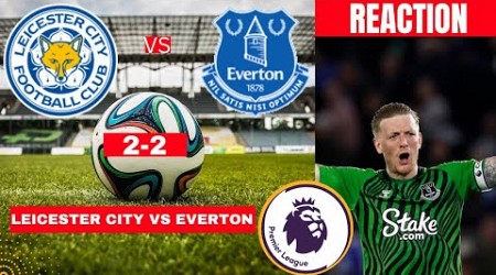 Leicester City vs Everton 2-2 Live Stream Premier league Football EPL Match Commentary Highlights