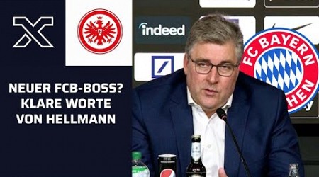 Nachfolger von Oliver Kahn? SGE-Vorstand Hellmann äußert sich zu Bayern-Gerüchten | Bundesliga