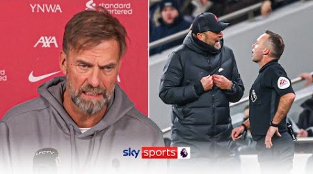 &#39;What he said to me was not ok.&#39; | Klopp&#39;s account of what Tierney said on touchline