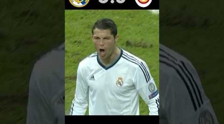 Real Madrid 5-3 Galatasaray UEFA Champions League 2013 Extended Goals &amp; Highlights #shorts #football