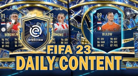 HOW TO GET A 86+ DOUBLE PACK EASY!! EREDIVISIE TOTS UPGRADE!! FIFA 23 6PM CONTENT