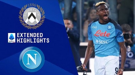 Udinese vs. Napoli: Extended Highlights | Serie A | CBS Sports Golazo