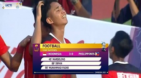 INDONESIA 3 - 0 FILIPINA |HIGHLIGHT 32nd SEA GAMES CAMBODIA 2023