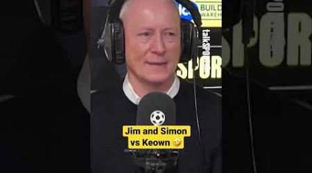 Jim and Simon MOCK Keown for calling Arteta BOSS! 