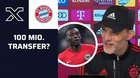 Kommt Kolo Muani? Da muss Tuchel laut lachen | FC Bayern | Bundesliga