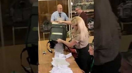 The first box has been tipped in Hull! #Shorts #LocalElections2023