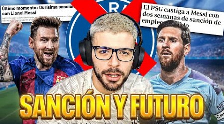 MESSI SE VA DEL PSG: FUERTE SANCIÓN Y DONDE SERÁ SU FUTURO. ¿BARCELONA O MANCHESTER CITY?