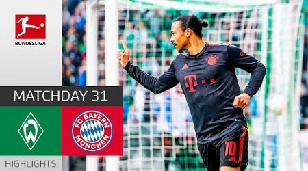 Narrow FCB Victory in Bremen | SV Werder Bremen - FC Bayern München | Highlights | MD 31 Buli 22/23