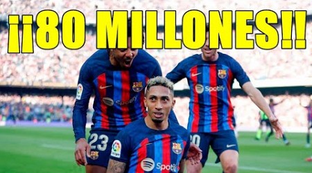 ¡80 MILLONES POR RAPHINHA! SI LA OFERTA DEL NEWCASTLE ES REAL...