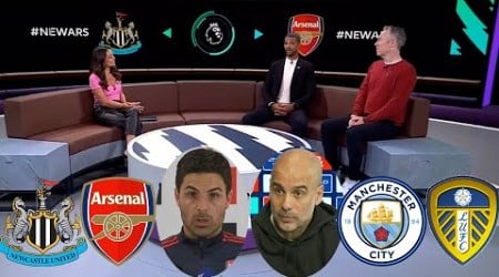 Newcastle vs Arsenal &amp; Man City vs Leeds Preview | Mikel Arteta And Pep Guardiola Interview