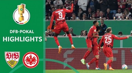 Eintracht wins intense Semi-Final! | VfB Stuttgart vs. Eintracht Frankfurt 2-3 | DFB-Pokal