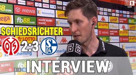 ,,Ich bin der Chef auf dem Platz!&quot; Schiedsrichter Dr. Matthias Jöllenbeck nach dem Spiel in Mainz