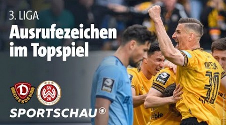 Dynamo Dresden - Wehen Wiesbaden Highlights 3. Liga 35. Spieltag | Sportschau