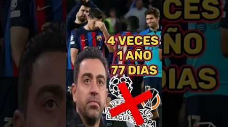 BARCELONA FUERA DE CHAMPIONS Y EUROPA LEAGUE ❌