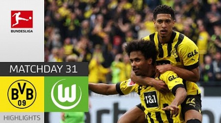 Big STATEMENT from BVB! | Borussia Dortmund - VfL Wolfsburg 6-0 | Highlights | Bundesliga 22/23