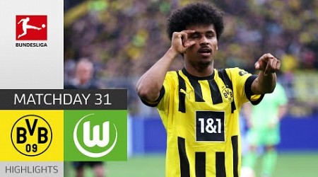 BVB Stay in Title Race! | Borussia Dortmund - VfL Wolfsburg 6-0 | MD 31 – Bundesliga 2022/23