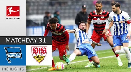 The &quot;Old Lady&quot; Does Not Give Up! | Hertha BSC - VfB Stuttgart | Highlights | MD 31 – 2022/23