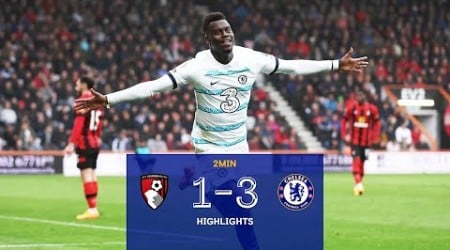 Bournemouth 1-3 Chelsea | Highlights | Premier League