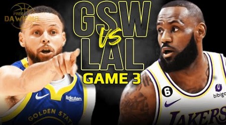 Golden State Warriors vs Los Angeles Lakers Game 3 Full Highlights | 2023 WCSF | FreeDawkins