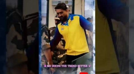 MS DHONI THE TREND SETTER #shorts #viral #trending #short #ytshorts