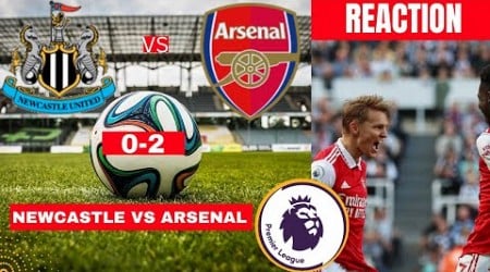 Newcastle vs Arsenal 0-2 Live Premier league Football EPL Match Today Score Gunners Highlights 2023