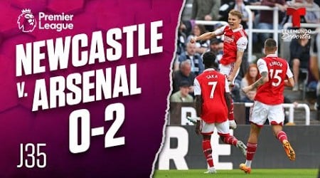 Highlights &amp; Goals | Newcastle v. Arsenal 0-2 | Premier League | Telemundo Deportes