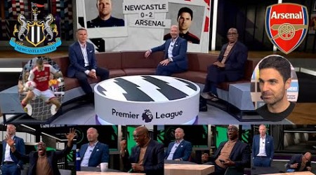 MOTD Newcastle vs Arsenal 0-2 Ian Wright Is Very Happy &amp; Shearer Is Very Angry | Arteta Interview