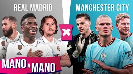 REAL MADRID X MANCHESTER CITY: QUEM É MELHOR? | MANO A MANO DA CHAMPIONS LEAGUE