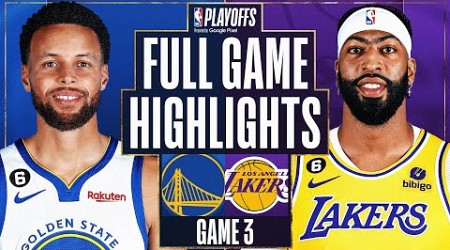 #6 WARRIORS at #7 LAKERS | FULL GAME 3 HIGHLIGHTS | May 6, 2023